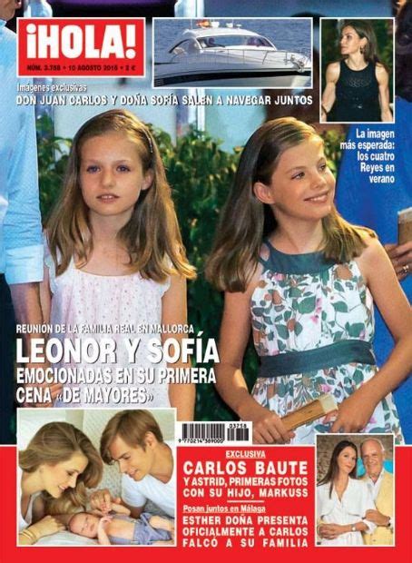 Infanta Leonor Of Spain Infanta Sofía Of Spain Hola Magazine 10