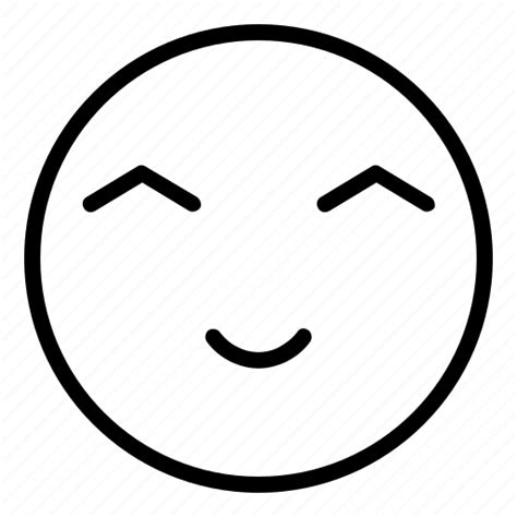 Emoji Emoticon Sweet Smile Expression Smiley Icon Download On