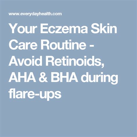 Your Eczema Skin Care Routine Eczema Skin Care Skin Advice Facial