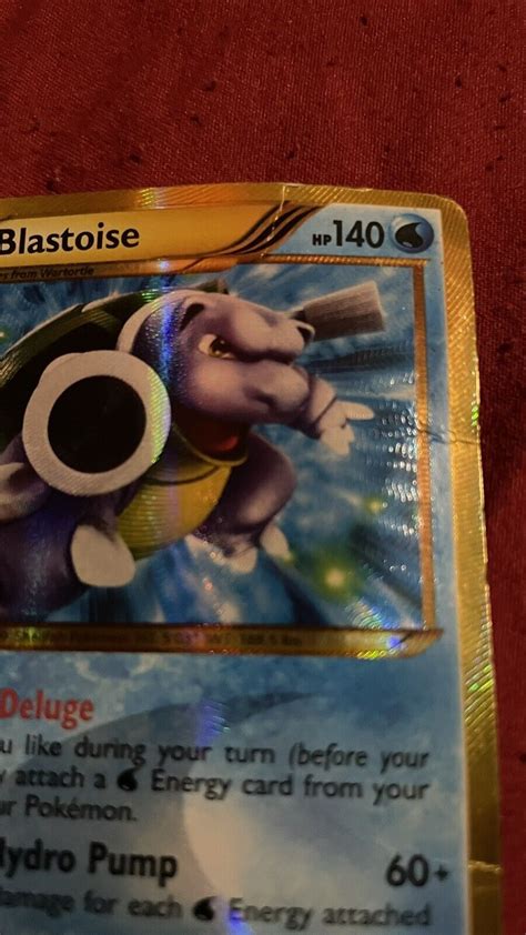 Mavin Pokémon Tcg Gold Secret Rare Blastoise 137135 Plasma Storm