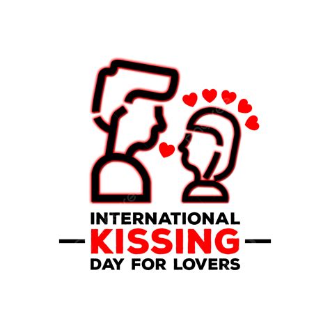 International Kissing Day Png Image International Special Kissing Day Design Kiss Me Love