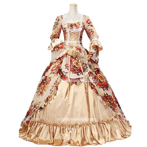 Best Seller Rococo Style Vintage 18th Century Marie Antoinette Dress