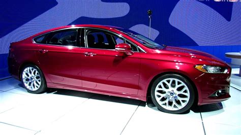 2013 Ford Fusion Titanium Awd Exterior Walkaround At 2012 New York