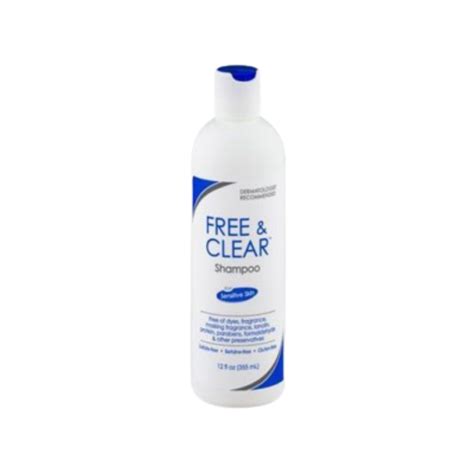 Free And Clear Shampoo 12 Oz Pack Of 3 Pare