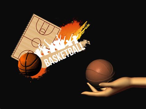 Basketball Player Backgrounds Sports Templates Free Ppt Grounds And