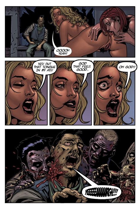 Dead City 2 Page Zombie Porn Comic By Garycockerell