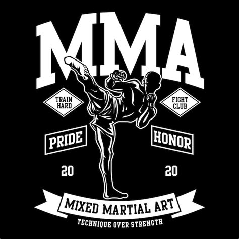 Premium Vector Mixed Martial Art