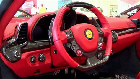 FERRARI 458 SPIDER AWESOME COLORS AND INTERIOR - YouTube