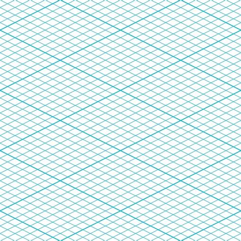Premium Vector Isometric Grid Paper Seamless Pattern Square Grid