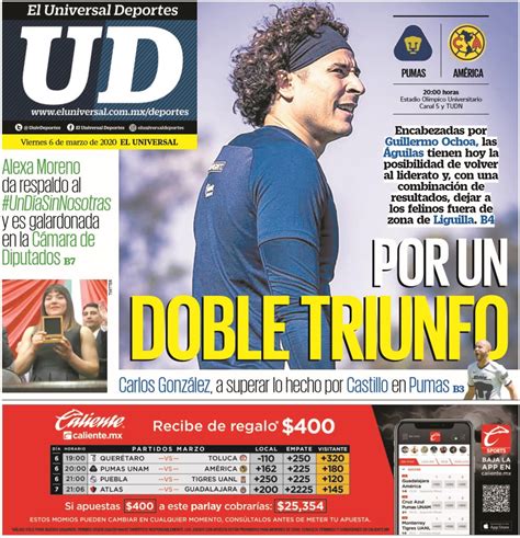 Últimas noticias internacionales minuto a minuto. Noticias deportivas en los periódicos del mundo del 6 de ...