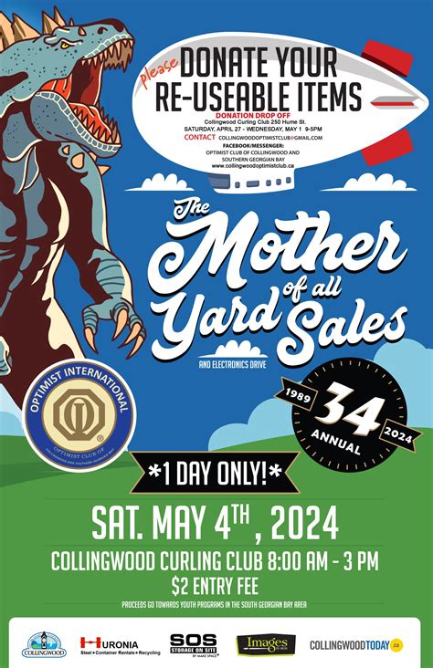 Mother of All Yard Sales — Collingwood Optimist Club