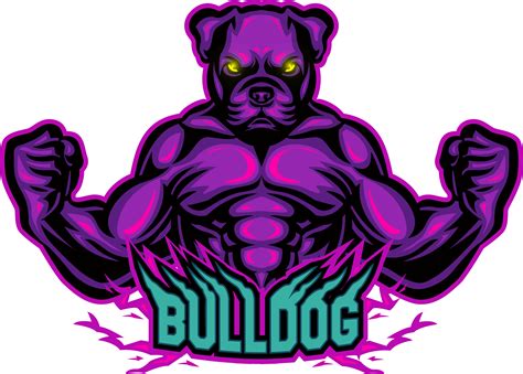 Bulldog Sport Mascot Logo Design By Visink Thehungryjpeg