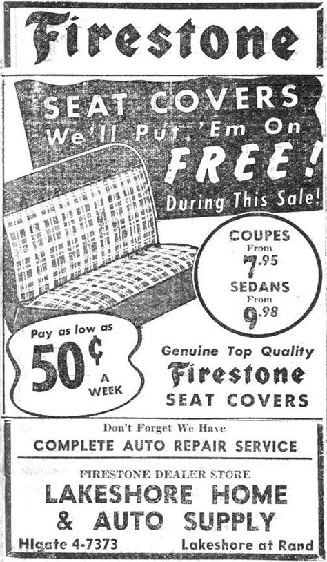 1940s Firestone Newspaper Ad Vintage Newspaper Vintage Ads Vintage