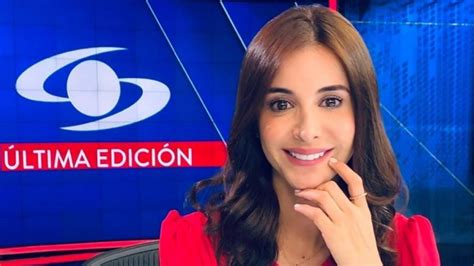 Alejandra Giraldo de Noticias Caracol extrañará a una presentadora del