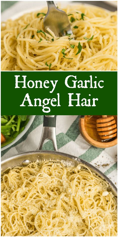 Honey Garlic Angel Hair Pasta Recipe Girl