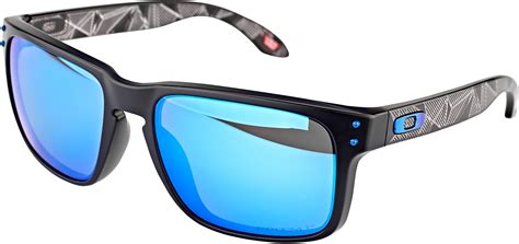 Oakley Holbrook Sunglasses Matte Black Prizmatic Prizm Sapphire Polarized At Uk
