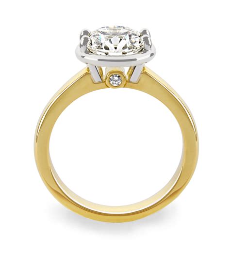 Luna Diamond Ring © Brown Goldsmiths Freeport Maine