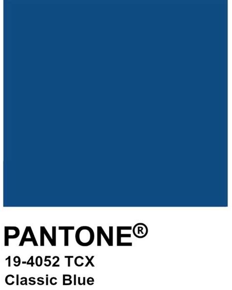 Pantone Just Announced Their 2020 Color Of The Year Classic Blue This