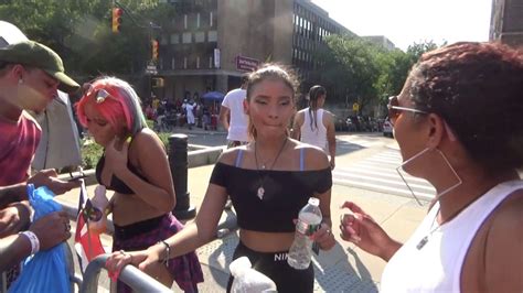 beautiful dominican republic girls at bronx dominican parade 2019 new york youtube