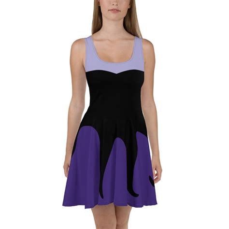Ursula Disneybound Skater Dress Etsy