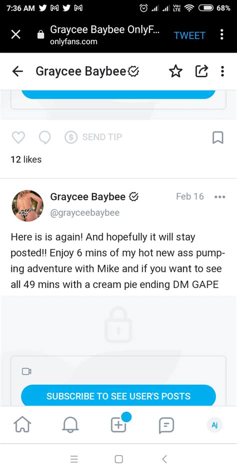 Does Anyone Have This Full Scene Of Graycee Baybee Anal With Mike Adriano Or Knows The Link