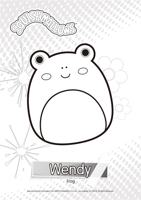 Squishmallows Coloring Pages - Coloring Home