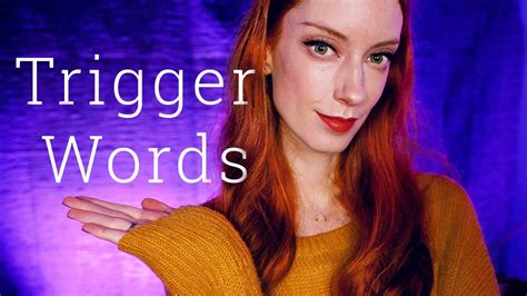 Trigger Words Asmr Repetition With Tingly Hand Movements Youtube