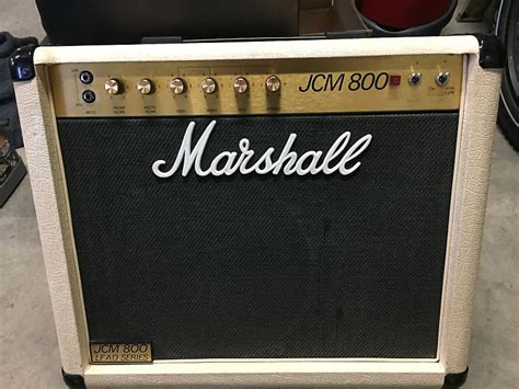 Marshall Jcm 800 4010 1983 White Reverb