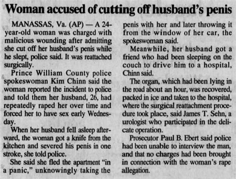 The Courier Woman Accused Of Cutting Off Husbands Penis