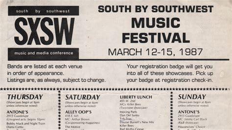 the history of sxsw sxsw conference and festivals