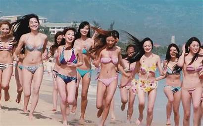 Bikini Thai Beach Pattaya Babes Race Smash