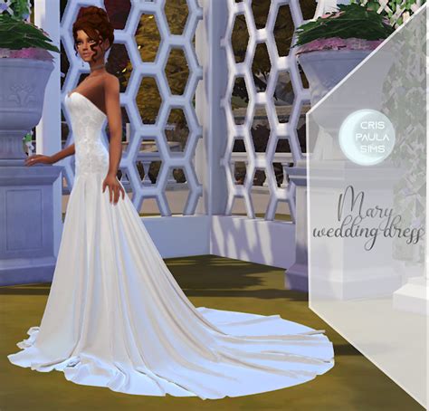 The Sims 4 Mary Wedding Dress