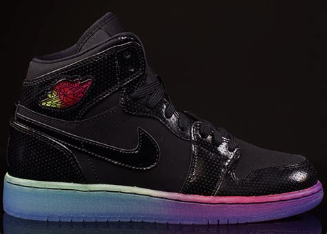 Air Jordan 1 Retro High Gs Rainbow Sole Sneakerfiles