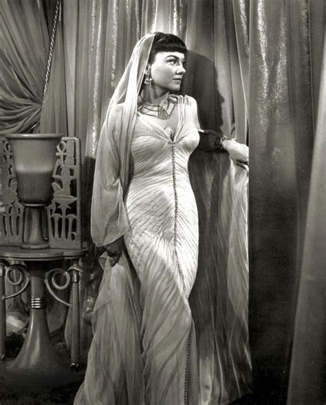 Ann Baxter As Nefertari In The Ten Commandments Paramount
