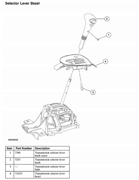 2007 Ford Focus Parts Diagram
