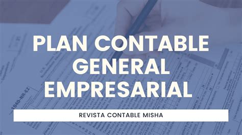 Plan Contable General Empresarial 2024 Noticiero Contable