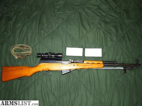 Armslist For Sale Sks Norinco Sniper 762 Rifle Good Condition Plus