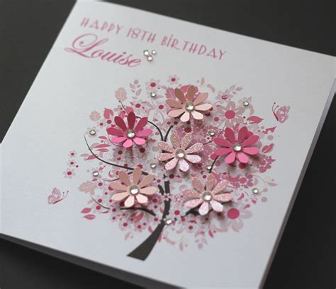 Tailored to tickle the funny bone of a jokester or. Handmade Personalised SPRING BEAUTIES Birthday card / 148mm square (4 colours)