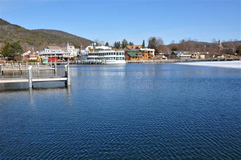 Lago George Nueva York Foto De Archivo Imagen De Estados 80190130