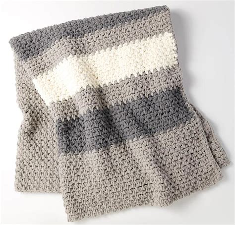 Hibernate By Yarnspirations Crochet Blanket Kit None Crochet