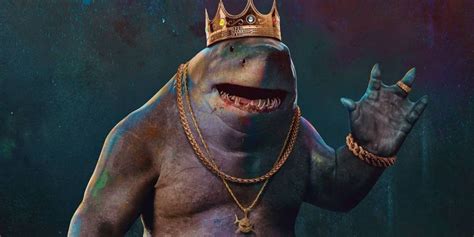 King Shark Gets His Crown In Suicide Squad Art Screen Rant