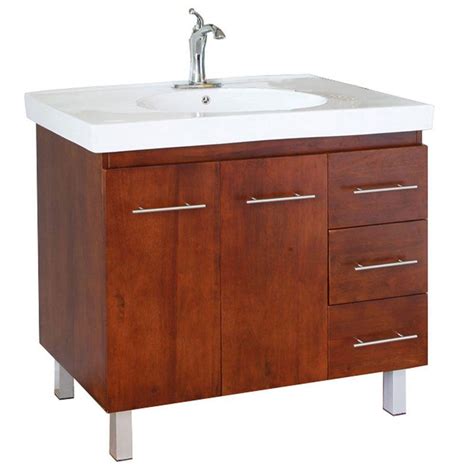 Find bathroom vanity tops from a vast selection of vanities. Bellaterra Home Midlands W 40 in. Single Vanity in Walnut ...