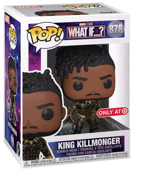 Funko Pop Marvel Studios What If King Killmonger Target Exclusive