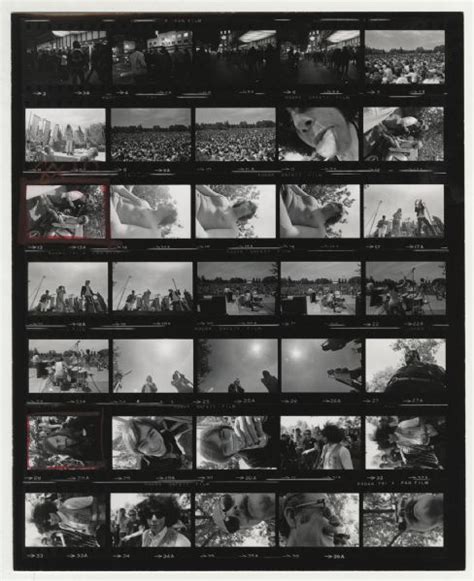 Lot Detail Jefferson Airplane Original Jim Marshall Stamped Contact Sheet