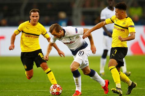 Football Kane Scores In Dortmund As Tottenham Stroll Into Last Eight