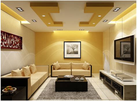 Baru False Ceiling Design For A Living Room Plafon Gypsum