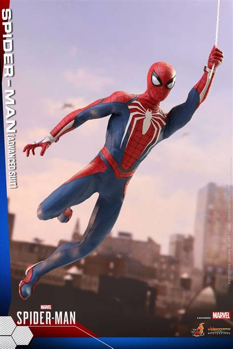 Spider Man Ps4 Advance Suit Spiderman Hot Toys Spiderman Marvel