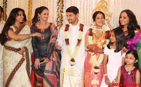 Asha Ashish Playback Singer Swetha Mohan Wedding Pictures