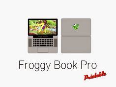 My froggy stuff printables computer | macbook air template! 70 Best My Froggy Stuff Printables images | Printables ...