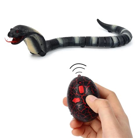 Novelty Remote Control Snake Naja Cobra Animal Trick Terrifying